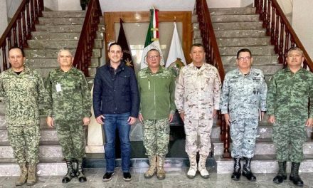 Mantendrá Manolo coordinación estrecha con el Ejército Mexicano