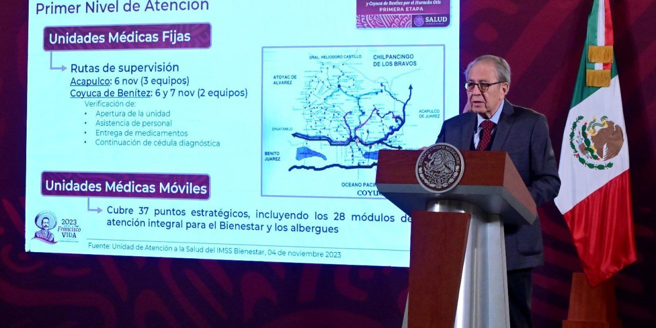El 80% de las unidades médicas de Acapulco ya está en operación