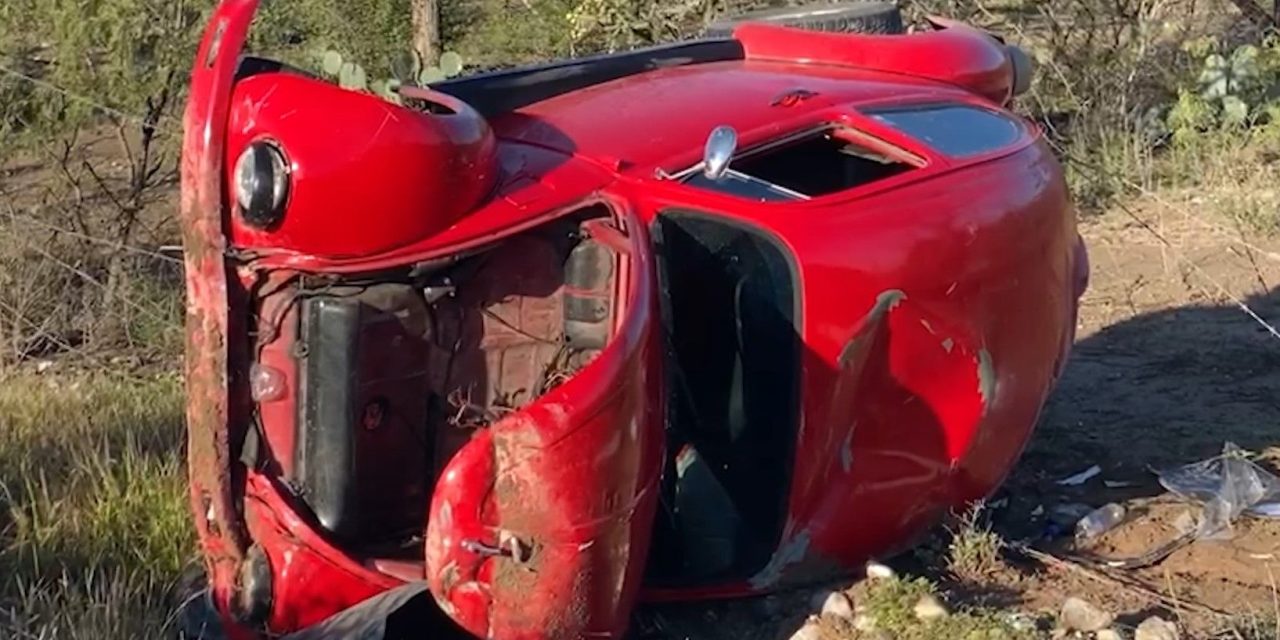 Destruye su Volkswagen en Saltillo