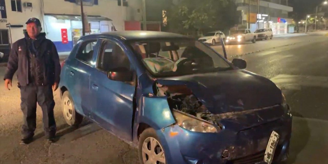 Le quitó el derecho de paso y termina causando accidente en Saltillo