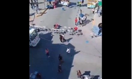 Caos por balacera en el desfile de la Revolución en Linares, Nuevo León