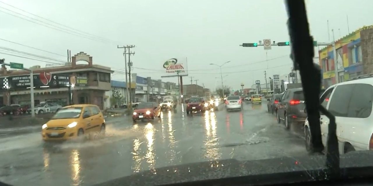 Lluvias provoca encharcamientos en Torreón