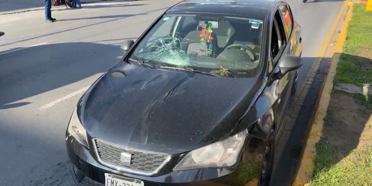 Menor acudía a desfilar y es atropellada en V. Carranza