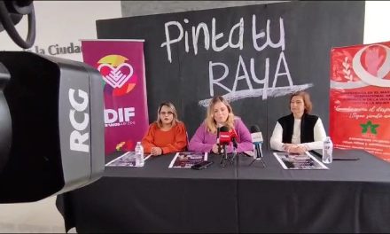 Pintan su raya contra la violencia a las mujeres en Ramos Arizpe