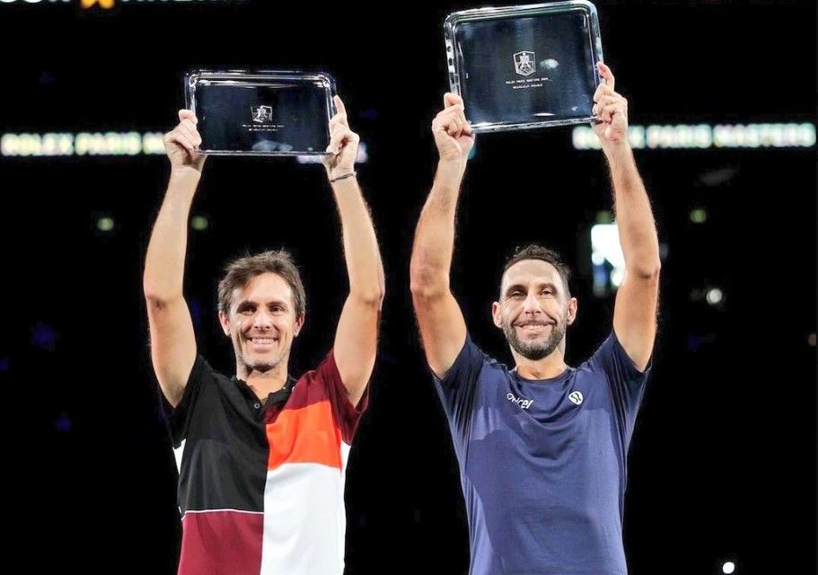 Mexicano Santiago González se proclama campeón del Masters 1000 de París en dobles