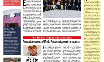 Portada RCG Carbonífera [16 de diciembre de 2023] Celebran posada de adultos mayores que son empacadores en Sabinas; maestros se capacitan durante sus vacaciones  y más…
