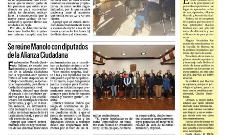 Portada RCG Fronteriza [19 de diciembre de 2023] Aumentan trámites en recaudación de rentas; entrega PRI de Acuña sillas de ruedas a discapacitados y más…