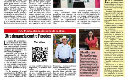 Portada RCG Lagunera [19 de diciembre de 2023] Conoce la información que te presenta RCG Media en su portada; detallan proyecto ‘Giro Independencia’ en Torreón y más…