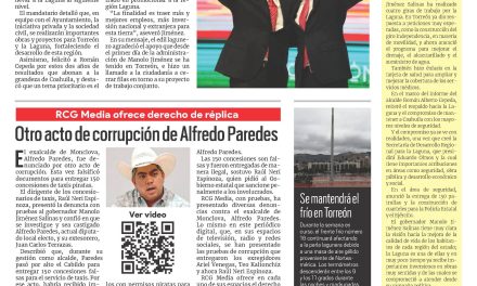 Portada RCG Lagunera [12 de diciembre de 2023] En equipo con Coahuila, Torreón siempre puede: Manolo Jiménez; Román Alberto Cepeda González rinde segundo informe de Gobierno y más…