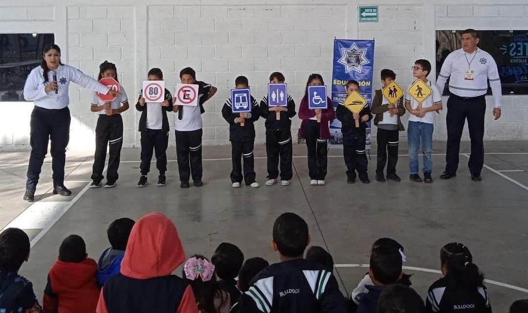 Instruyen sobre educación vial a niños y jóvenes en Torreón