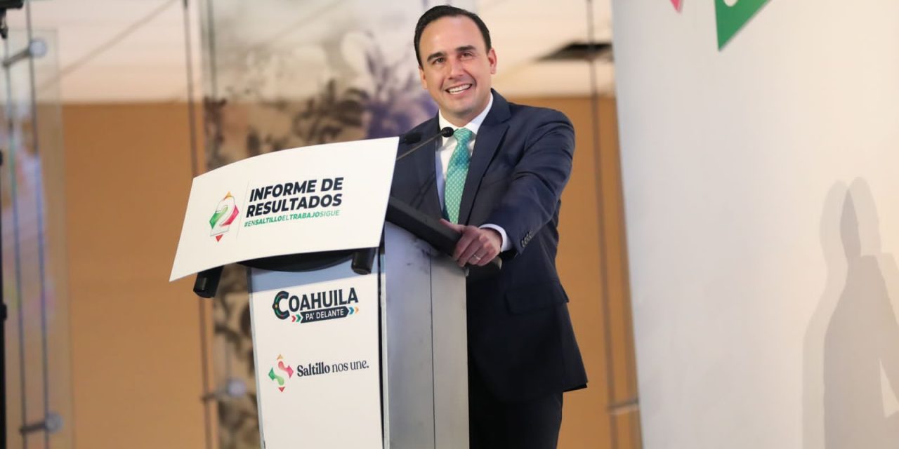 Saltillo está unido a pasos de gigante: Manolo Jimpenez