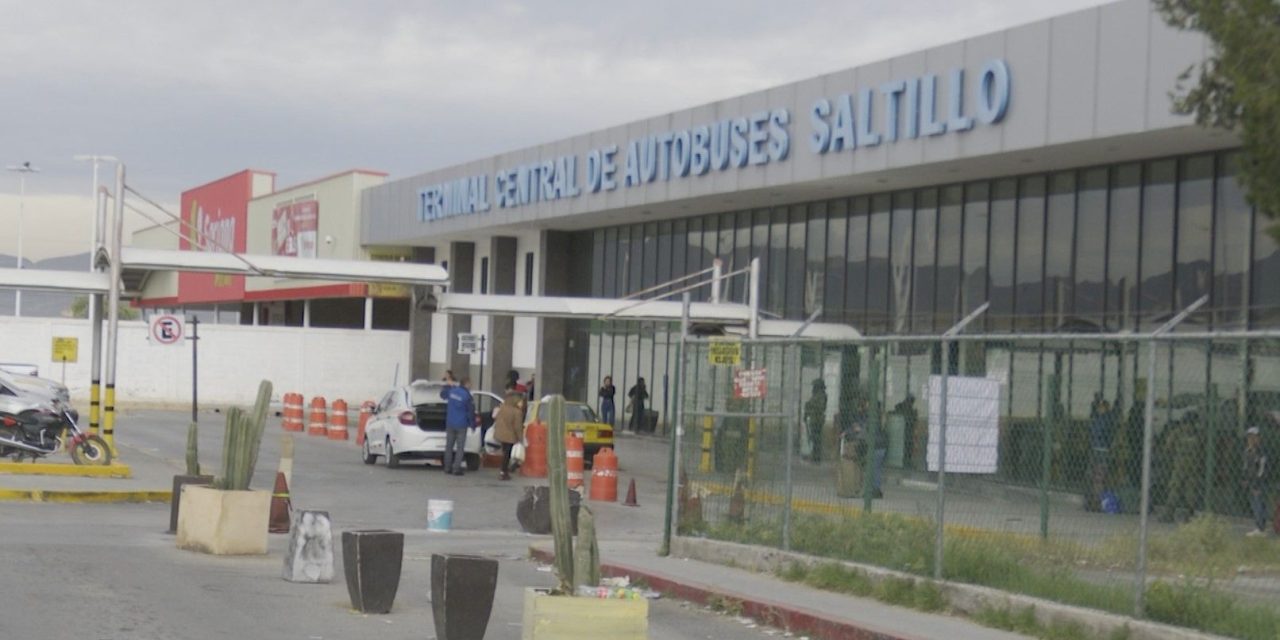 Aumenta movilidad en la Central de Autobuses de Saltillo
