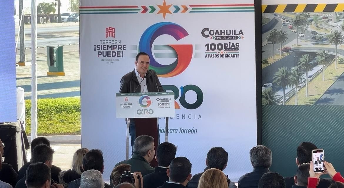 En Torreón vamos pa’ delante con grandes obras: afirma Manolo Jiménez
