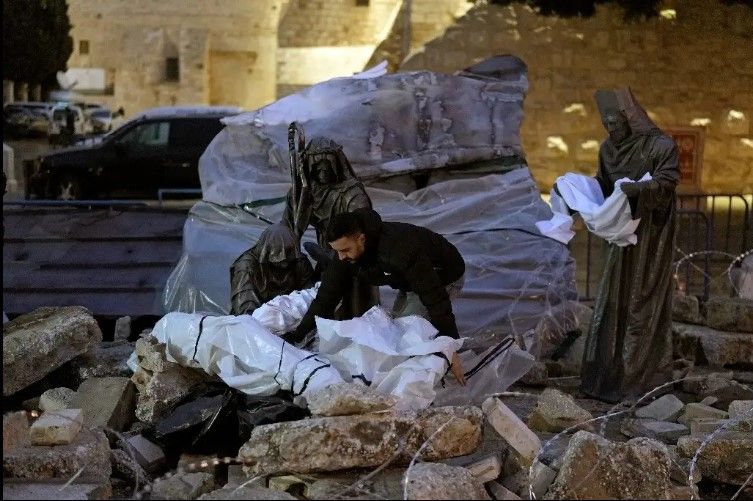 Navidad atípica en Belén; se detienen las celebraciones por la guerra en Gaza