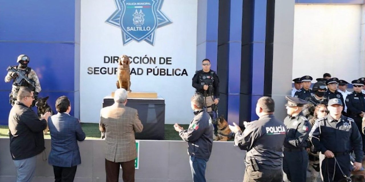 Develan estatua de Sky en Saltillo