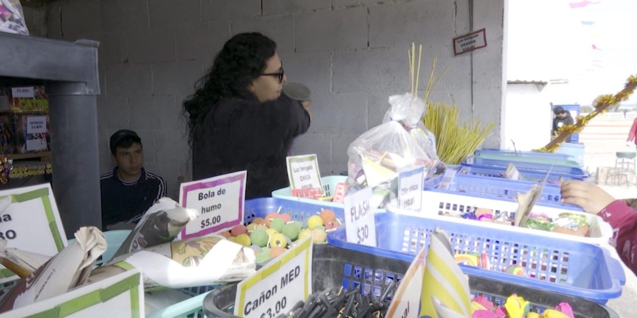 Disponen operativos contra venta clandestina de pirotecnia en Arteaga