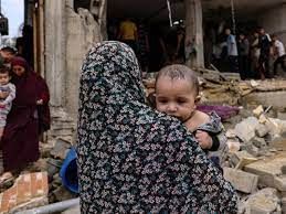 Unicef denuncia que un millón de niños han sido desplazados de Gaza