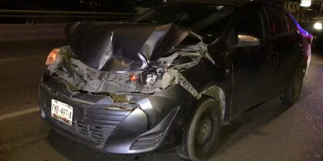 Saltillo: Grinch casi arruina la navidad, choca patrulla que abanderaba