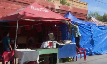 Se instalan comerciantes en Santuario de Guadalupe