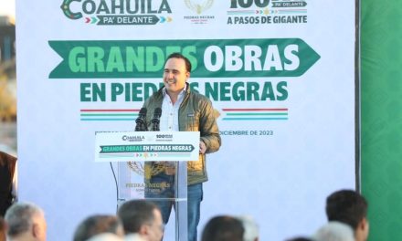 Inicia Manolo Jiménez entrega de obras