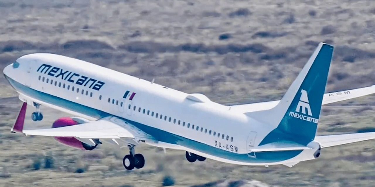 Mexicana de Aviación reinicia operaciones con cinco aviones desde el AIFA