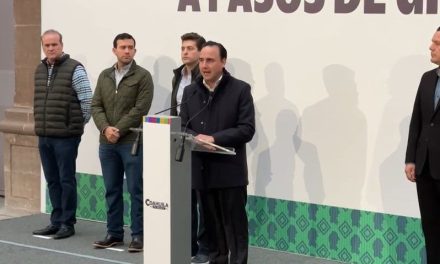 Anuncia gobernador Manolo Jiménez estrategia de su plan de los primeros cien días de su gobierno