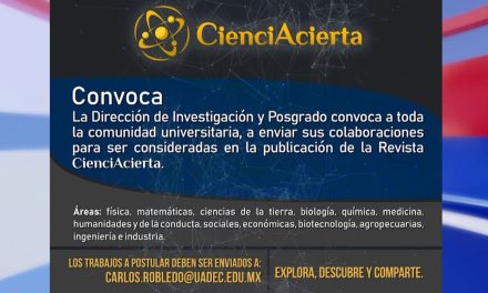 UAdeC invita a estudiantes a colaborar en su revista CienciAcierta