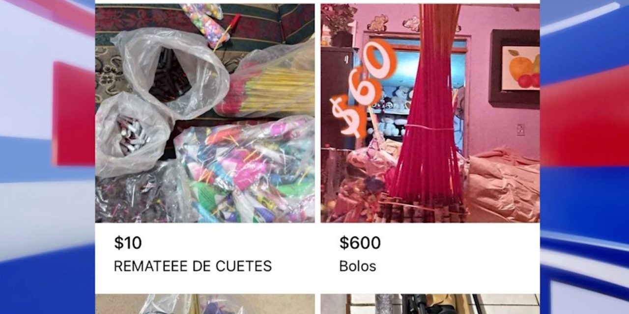Venden cuetes como bolos a través de Facebook en Saltillo