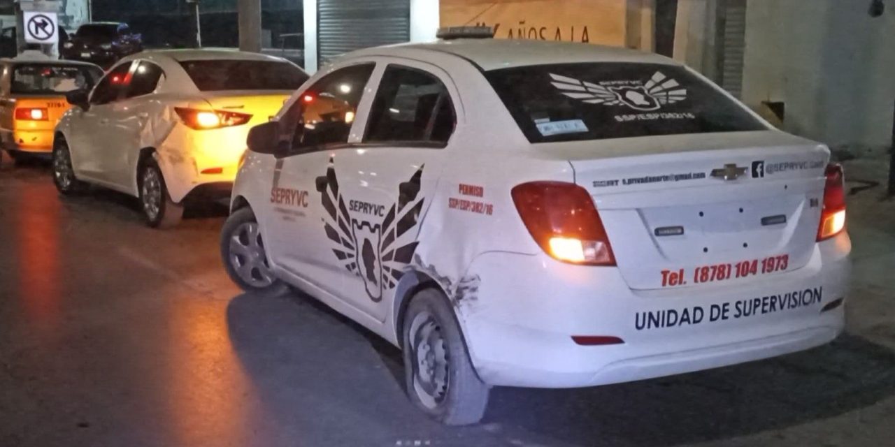 Saltillo: Choca, huye y choca otra vez; terminó detenido por su imprudencia