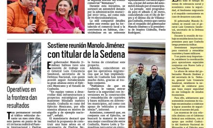 Portada RCG Carbonífera [05 de enero de 2024] Llegará la segunda edición del ‘Rematazo’; implementan operativo ‘Rescate Migrante’ en la Carbonífera y más…