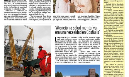 Portada RCG Centro [01 de enero de 2024]’Vamos juntos con todo pa’delante en este 2024′; cerró UOE difícil año en la región y más…