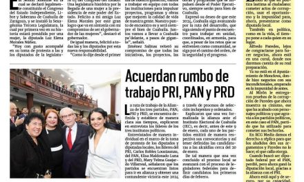 Portada RCG Fronteriza [02 de enero de 2024] ‘El punto de encuentro de todas y todos es Coahuila’; buscan llevar a Acuña festival de globos de Cantoya y más…