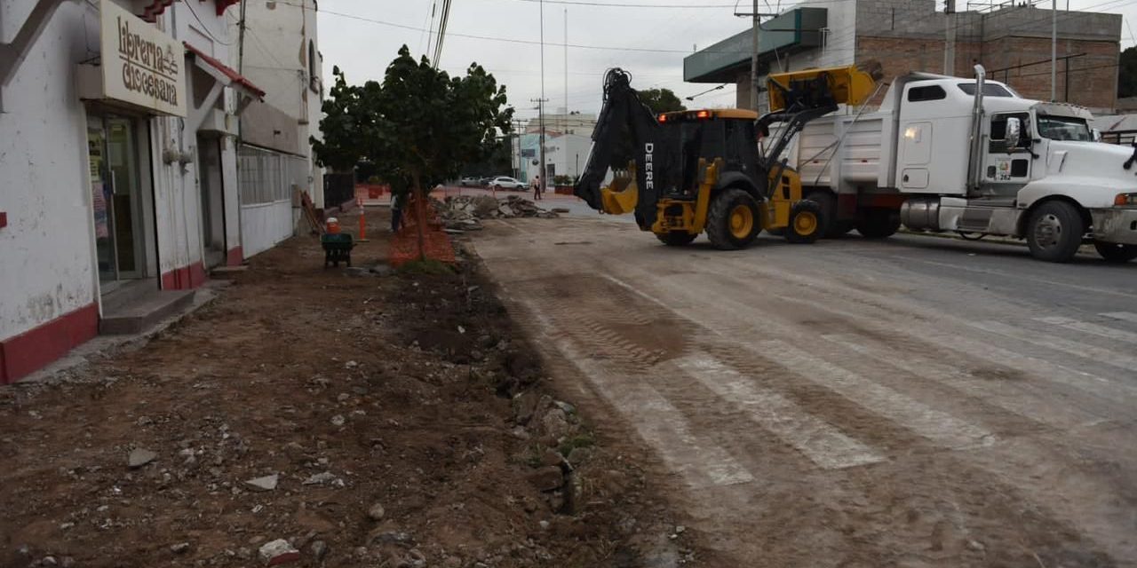 Siguen las labores de construcción en el ‘Corredor Matamoros’