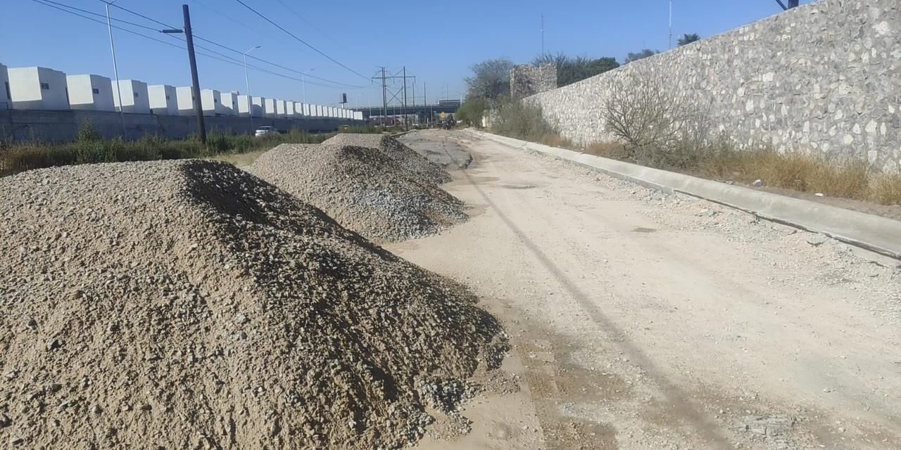 Apuntan avance en construcción de la avenida Bravo