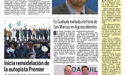 Portada RCG Lagunera [11 de enero de 2024] Marko Cortés es un traidor; llevan a cabo acciones de señalética en escuelas y más…