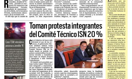 Portada RCG Lagunera [30 de enero de 2024] Reabren el Planetarium Torreón; Alistan operativo de seguridad en el TSM y más…