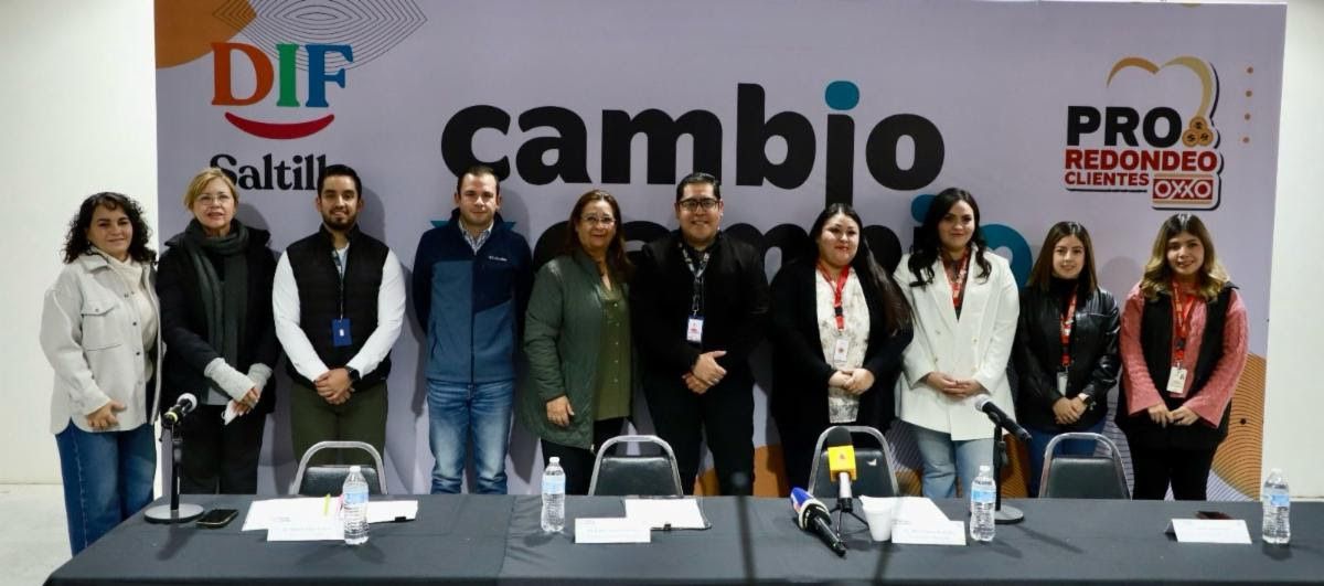 Comienza campaña de redondeo entre DIF Saltillo y OXXO