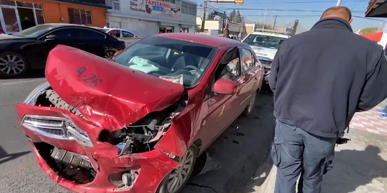 Ambos alegan luz verde y chocan en Saltillo