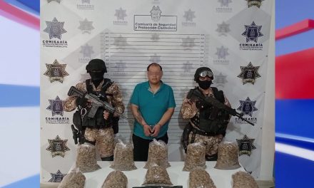Asegura GRS casi 5 kilogramos de marihuana