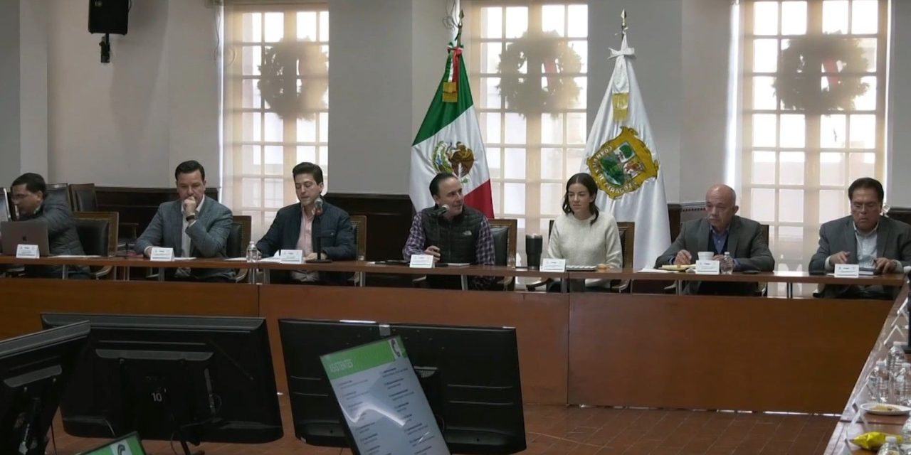 Encabeza Gobernador primera reunión de gabinete del año