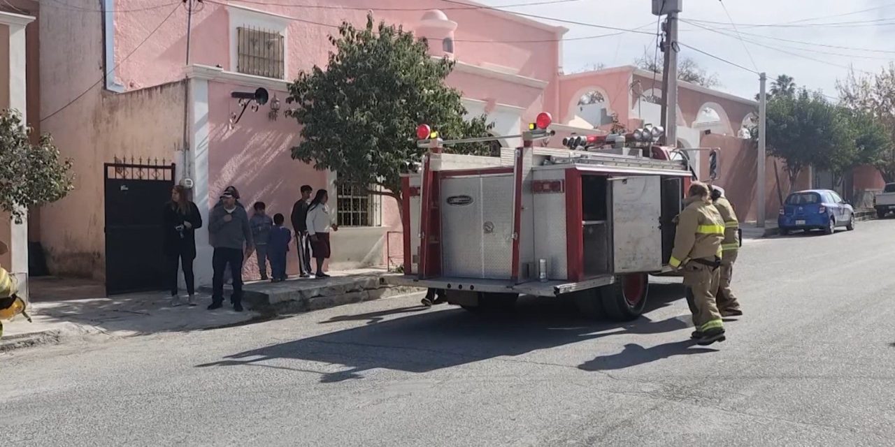 Se incendia casa habitación en Parras