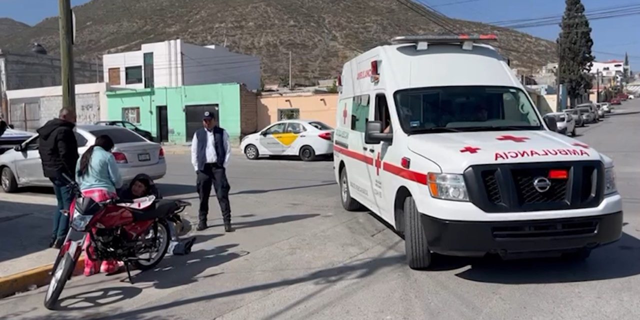 Joven daña su motocicleta en Saltillo… se la acababan de regalar
