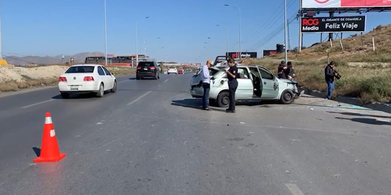Ocasiona accidente por imprudencia en Ramos Arizpe