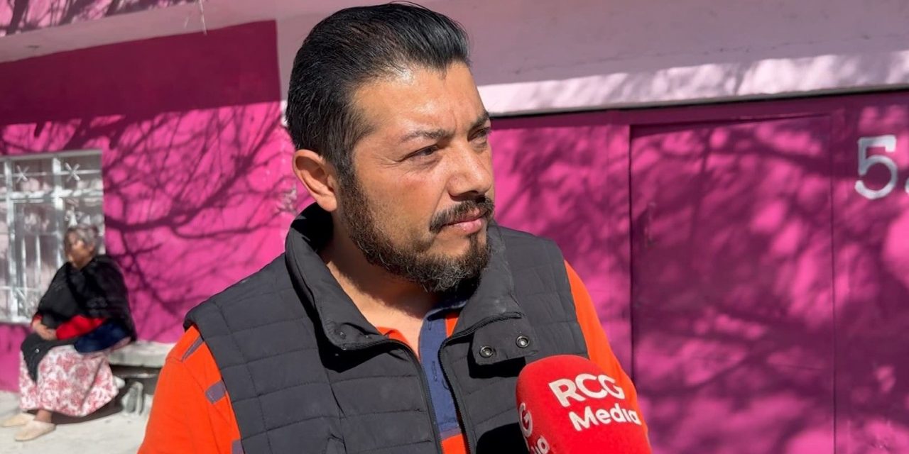 Saltillo: Pide vecino solución a problema de años; instaló bordo por su cuenta