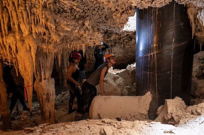 Ecologistas denuncian daños del Tren Maya en cuevas de Yucatán