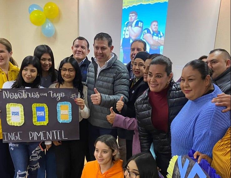 Realiza intensa campaña Octavio Pimentel