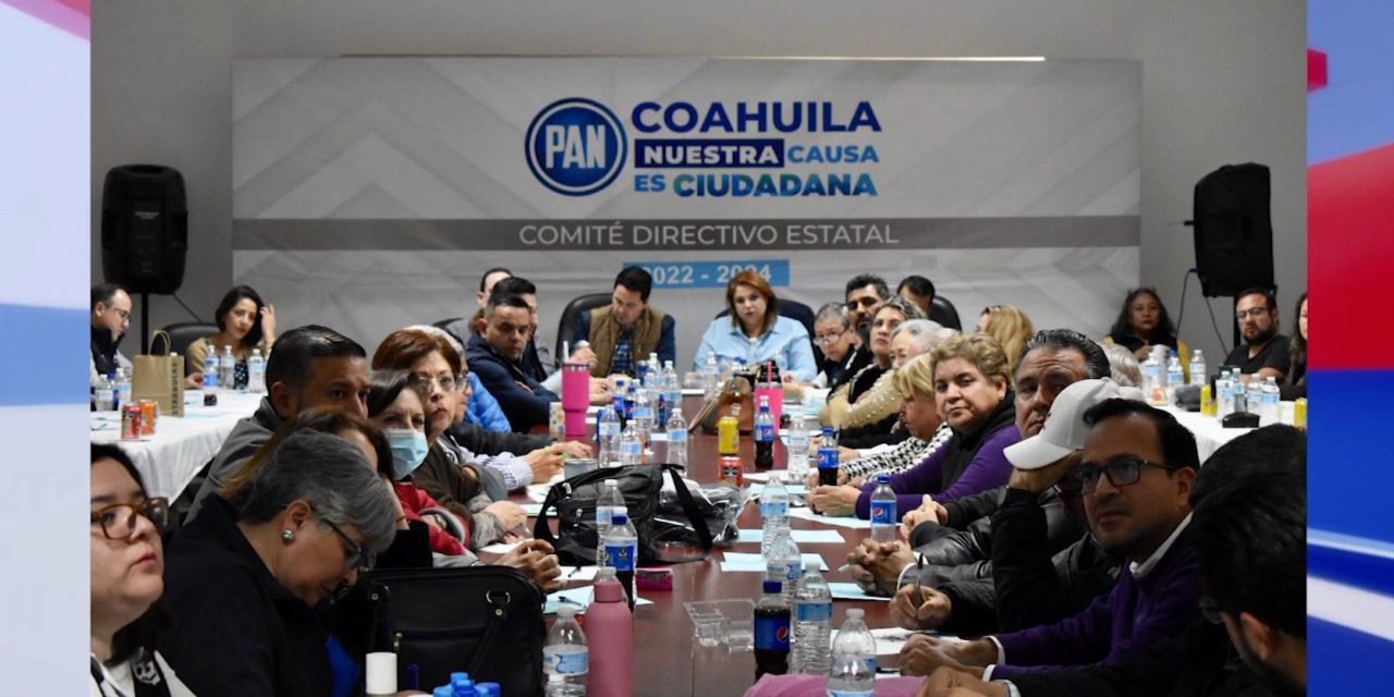 Propone PAN Coahuila comisión para decidir rumbo en 2024