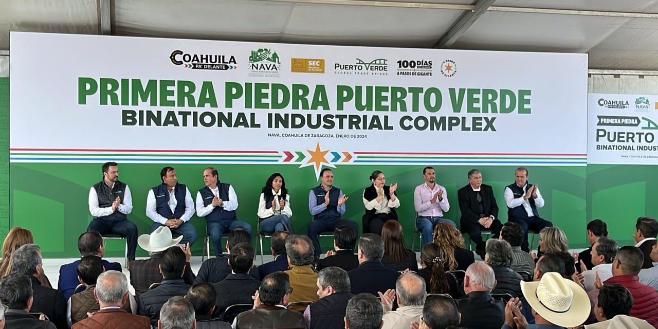 Conectará ‘Puerto Verde’ a Coahuila con Texas y México con Estados Unidos