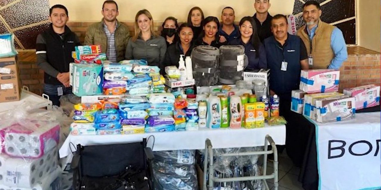Reciben asilos apoyos de DIF Saltillo y empresas