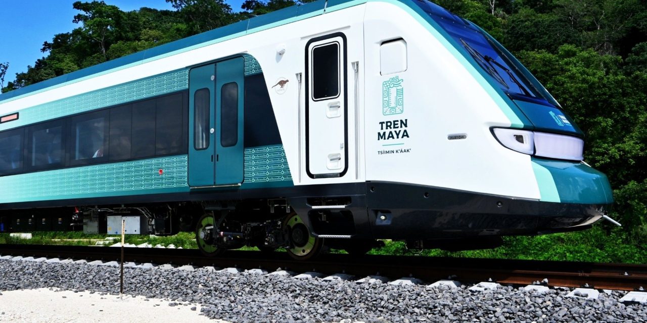 Servicio del Tren Maya se interrumpe todo el fin de semana